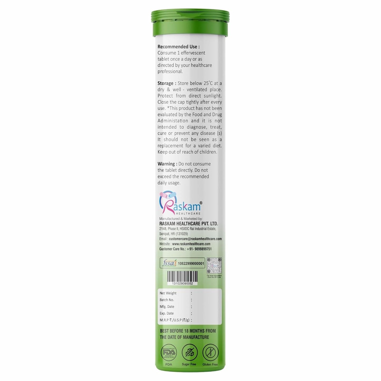 ACV Moringa 15 Effervescent Tablets 500mg Apple Cider Vinegar With No Added Sugar For Gut Health | Immunity Booster | Weight Loss | (Pack of 1, Refreshing Watermelon Flavour)