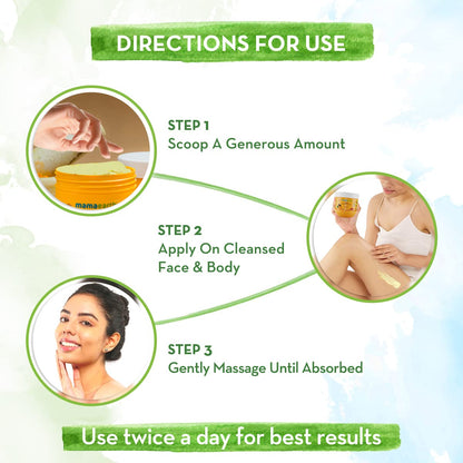 Mamaearth Ubtan Nourishing Cold Cream for Winter with Turmeric & Saffron for Glowing Moisturization– 100 g