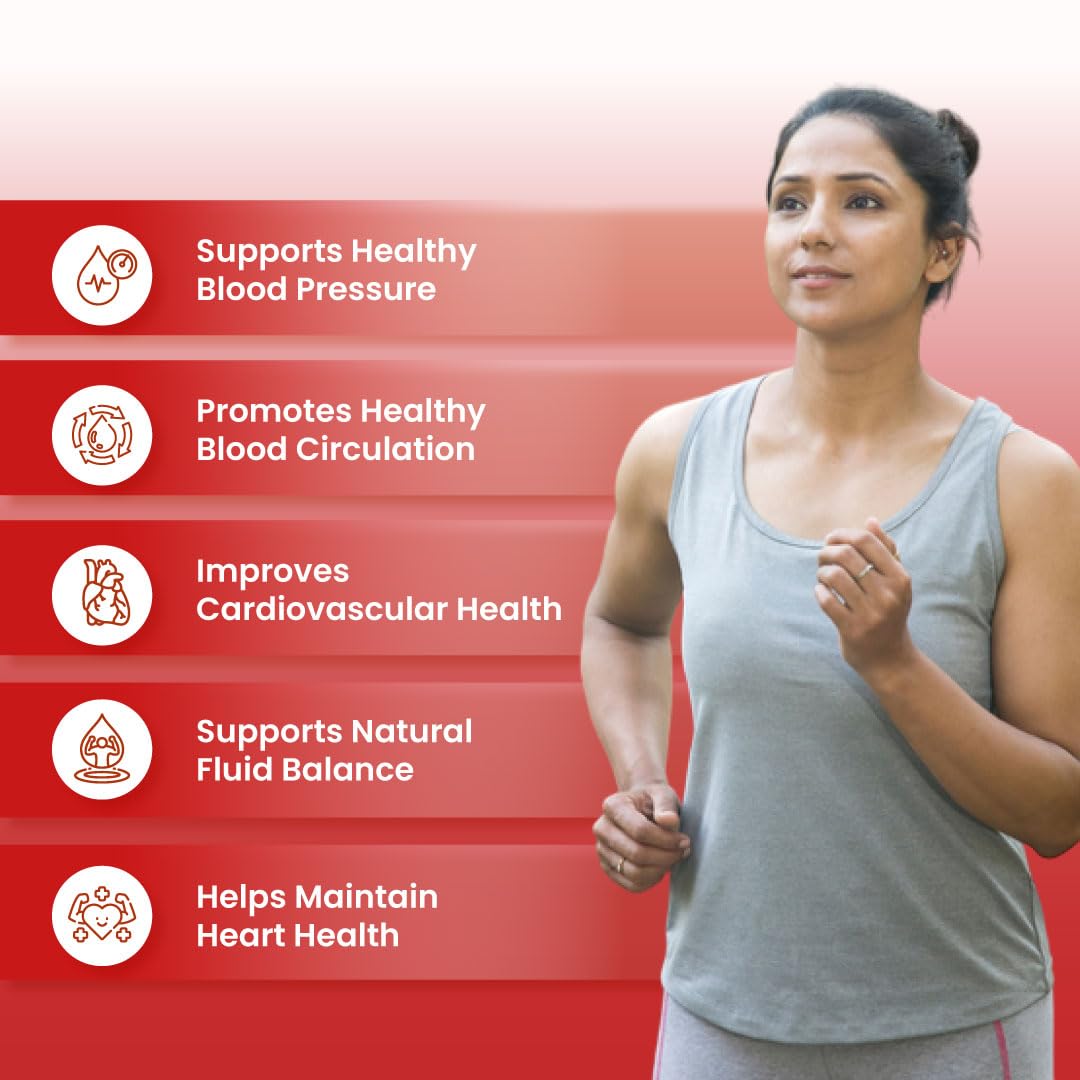 Zeroharm Hypertens | Plant-Based Formula | Supports Healthy Blood Pressure & Cardiovascular Wellness | Reduces Inflammation & Vascular Damage | Promotes Electrolyte Balance | 60 Capsules (1 Pack)