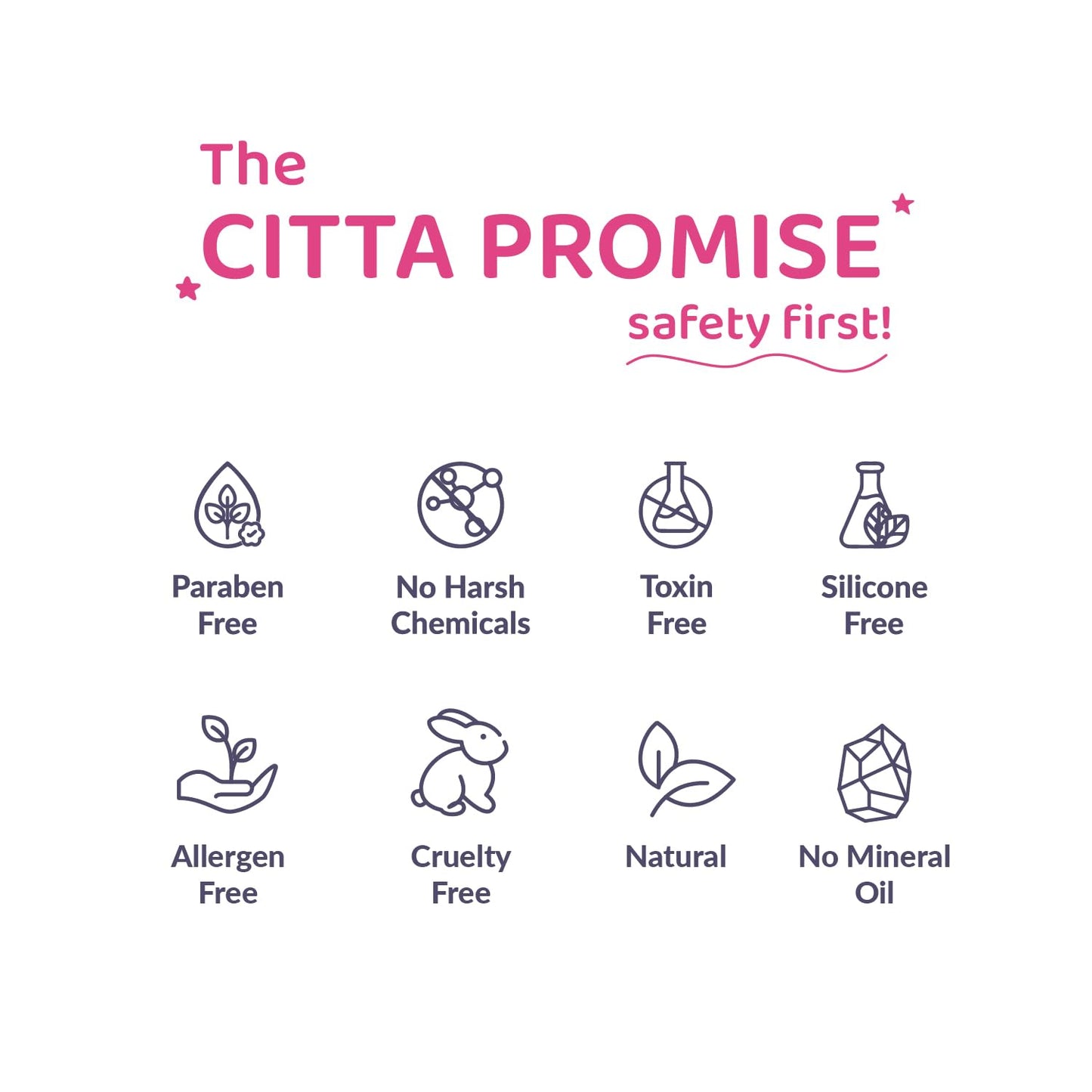 CITTA Natural Baby Massage Oil for New born & Kids | Enriched With Coconut, Olive & Almond oil for baby massage | Promote sleep and growth | Non-Sticky Baby Oil | 50 ml