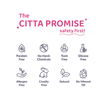 CITTA Natural Baby Massage Oil for New born & Kids | Enriched With Coconut, Olive & Almond oil for baby massage | Promote sleep and growth | Non-Sticky Baby Oil | 50 ml