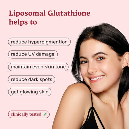 What's Up Wellness Gluta-Glow Gummies | Liposomal Glutathione Supplement with Vitamin C for Radiant Skin Tone | Depigmentation | Detoxification | 15 Days | Men & Women | No Added Sugar