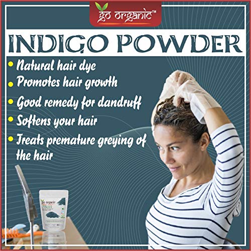Go Organic Indigo Powder, 450 g