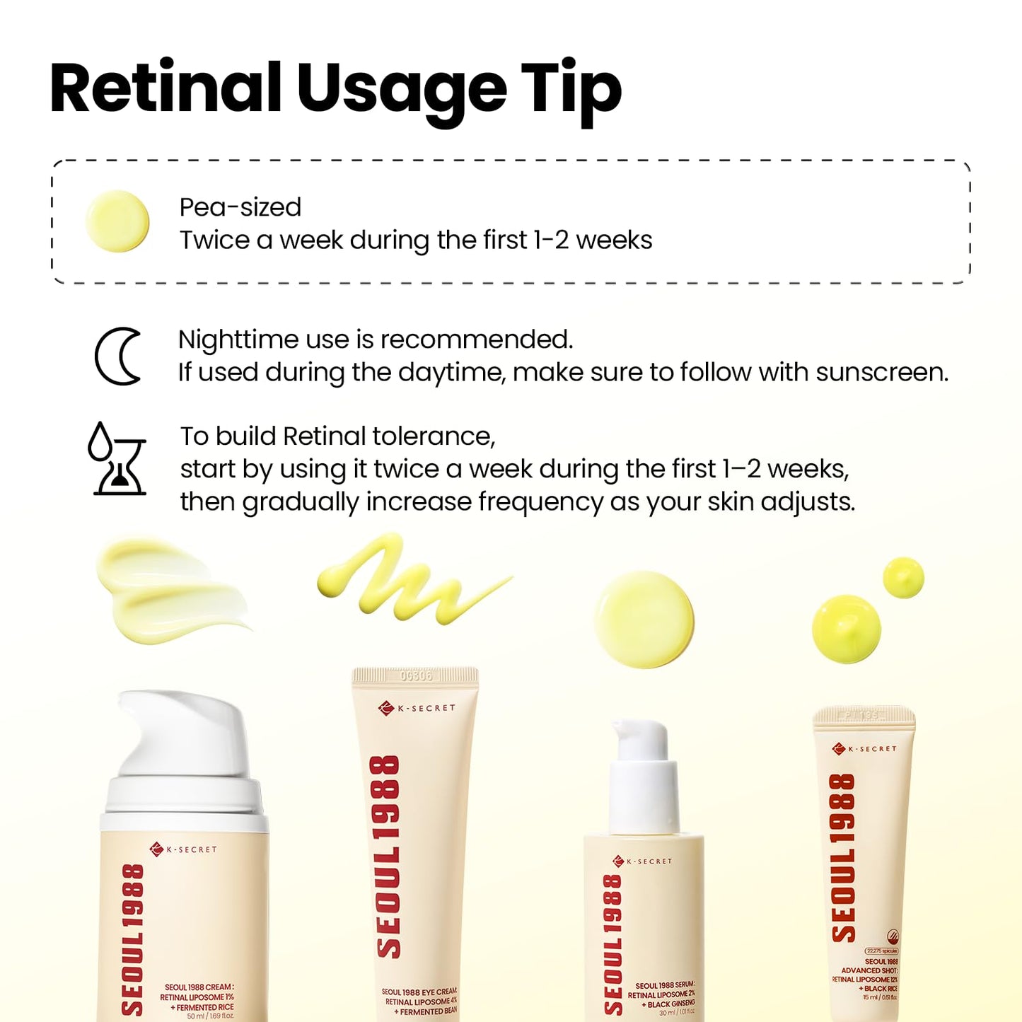 K-SECRET SEOUL 1988 Serum : Retinal Liposome 2% + Black Ginseng, 30ml/1.01fl.oz | 58% Black Ginseng Extract | Retinal serum, Bakuchiol, VitaminC&3Peptides for Wrinkle Care | Korean Skincare | seoul1988