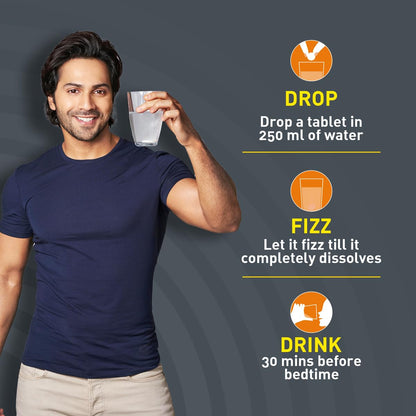Fast&Up Magnesio - Magnesium and Zinc for Muscle Health and Stress - 20 Effervescent Tablets - Lime and Lemon Flavor