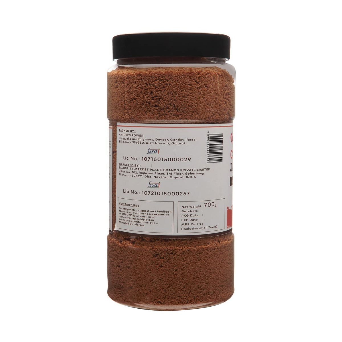 Nutriplato-enriching lives Coconut Jaggery Powder, 700 g