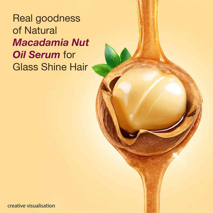 Nyle ++ Serum Shampoo | Glass Shine Hair | Infused with Macadamia Nut Oil Serum | Shine-Enhancing Serum Blend | 650ml