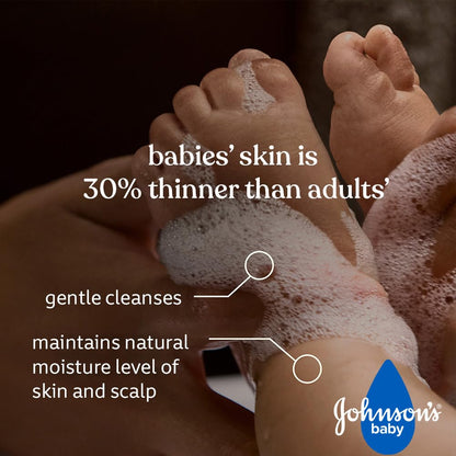 Johnson's Baby Top to Toe Baby Bath, 500ml