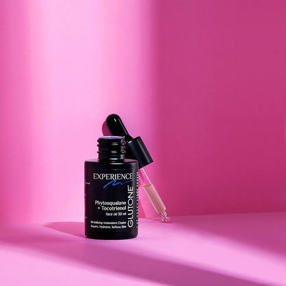 Glutone Phytosqualane Face Oil with Vitamin E & tocotrienol & colourless keratonoids | For firm, Hydrated & glowing skin | Lightweight & suitable for all skin types | 30 ml