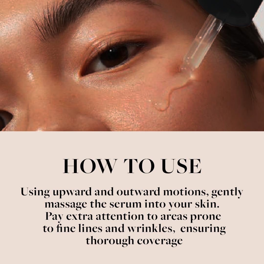 Sadhev Ayurvedic Anti-Ageing Face Serum With Goodness OF Bakuchiol And Naturally Derived Retinol for Reducing Wrinkles, Fine lines And Dark Spots