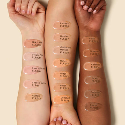 Daily Life Forever52 Ultra Definition Liquid Foundation | 24H Wear, Medium to Full Coverage, Pore-Minimizing & Mattifying, Long Lasting, Anti-Aging, Satin Finish| All skin type - Honey (FLF014) 30ml