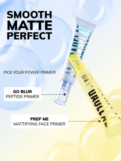 Daily Life Forever52 Baselab Go Blur Peptide Primer | Minimizes Pores & Fine Lines, Hydrating & Smoothing Makeup Base with Multi-Peptides, Hyaluronic Acid & Vitamin E for Flawless Skin