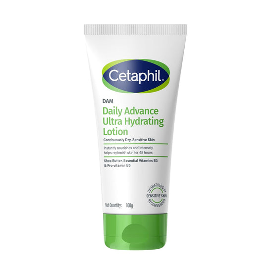 Cetaphil Dam Advance Ultra Hydrating Lotion For All Skin 100g