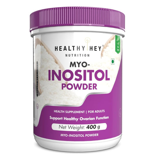 Zephivo Healthyhey Nutrition 100% Pure Myo Inositol Powder (Vitamin B8), 400gm pack
