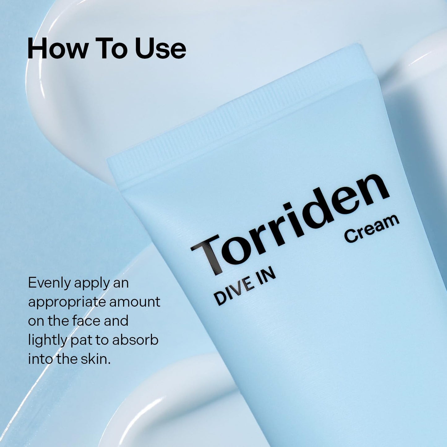 Torriden Dive In Cream (80ml) | Deep Hydrating Korean Face Moisturizer with 5D Hyaluronic Acid, Panthenol & Allantoin | Locks in Moisture, Soothes & Plumps Dry, Dehydrated Skin | Vegan & Cruelty Free
