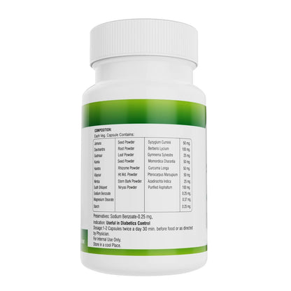 Nveda SMB Capsules for Sugar Management and Balance (60 Capsules)