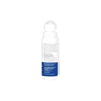 Be Bodywise 6% AHA BHA Underarm Roll-on Deodorant for Even Tone Skin,Reduces Body Odor & Pigmentation | 1% Mandelic, 4% Lactic, 1% Salicylic & Kojic Acid, Alcohol & Aluminum Free |Flora Fragrance,75ml