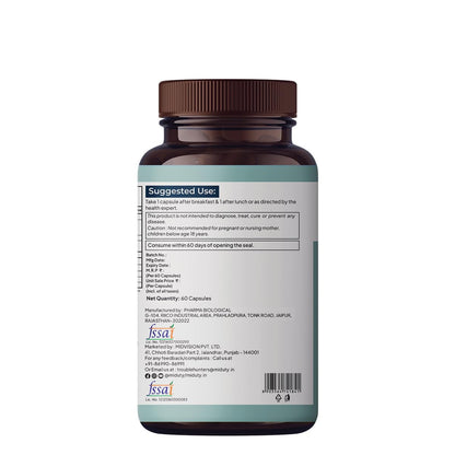 Zephivo Miduty Palak Notes Liver Detox Supplement Milk Thistle Natural Body Detox & Digestive Enzymes- Fit Health Fatty Liver Care - Supports Fatty Liver, Natural Detoxification Formula - 60 Capsules