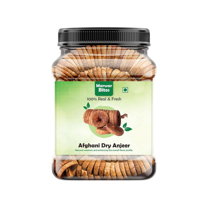 MarwarBites Dried Afghani Anjeer 250gm | Dry Figs for Weight Management, Digestion, Good Health & Rich in Dietary Fiber
