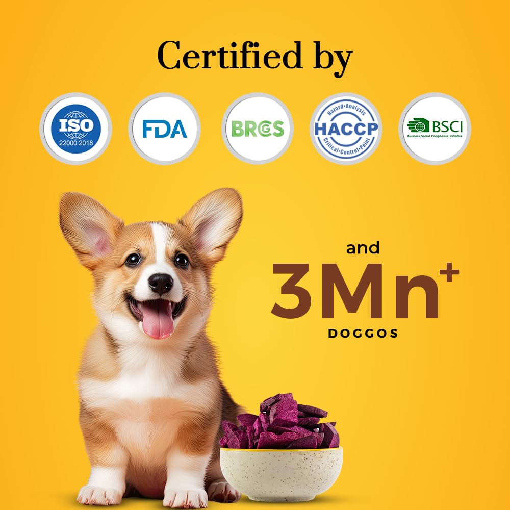 Dogsee Crunch Beet Training Treats for Dogs 10g Real Beets | Help Boost Immunity | Single-Ingredient Training Treats