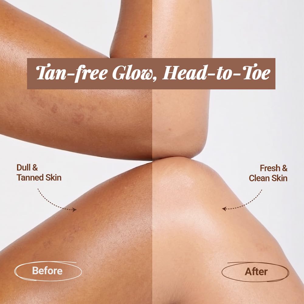Be Neude All Wet 250ml De-Tan Body Wash with Milk, Lactic Acid, Vitamin C for Skin Brightening, Dark Spot & Pigmentation Reduction; Deep Cleansing Shower Gel Prevents Dryness & Body Acne for Men & Women