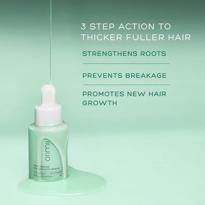 Orimii Postpartum Hair Growth Serum with Redensyl | Repairs Roots, Promotes Hair Growth & Prevents Breakage After Delivery | Lightweight, Non-Sticky & Non-Greasy | Loved by New Mamas – 30ml