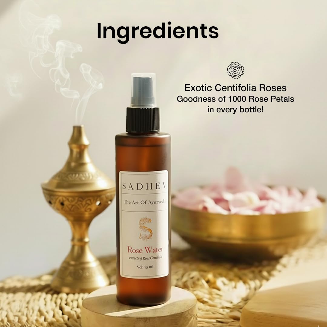 Sadhev - Natural Rose Water Toner