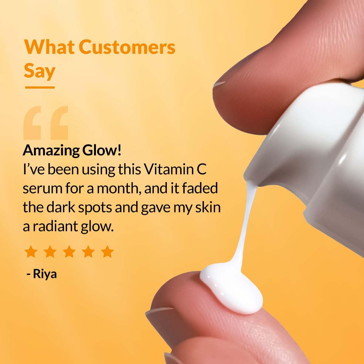 Fixderma 17% Vitamin C Face Serum for Glowing Skin | Retinol Face Serum for Skin Brightening | Anti Aging Night Face Serum with Niacinamide for Women and Men 30gm