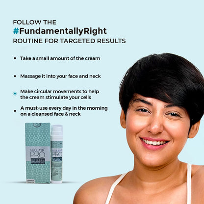 NEOLAYR Pro Enlite Skin Illuminating Day Cream | Manage Hyper-Pigmentation with SPF 50 | Biomimetic Peptide & Scotch Pine Bark Extract | 40 GM