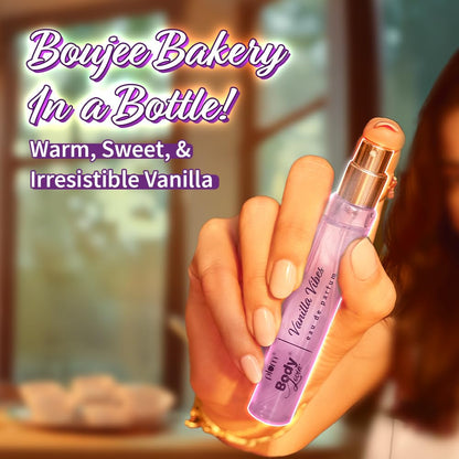 Plum BodyLovin' Vanilla Vibes Perfume | Long Lasting & Premium Warm Fragrance | Luxury Perfume For Women | Sweet, Warm & Irresistible Notes of Vanilla | Travel Friendly | High On Fun | 15ml
