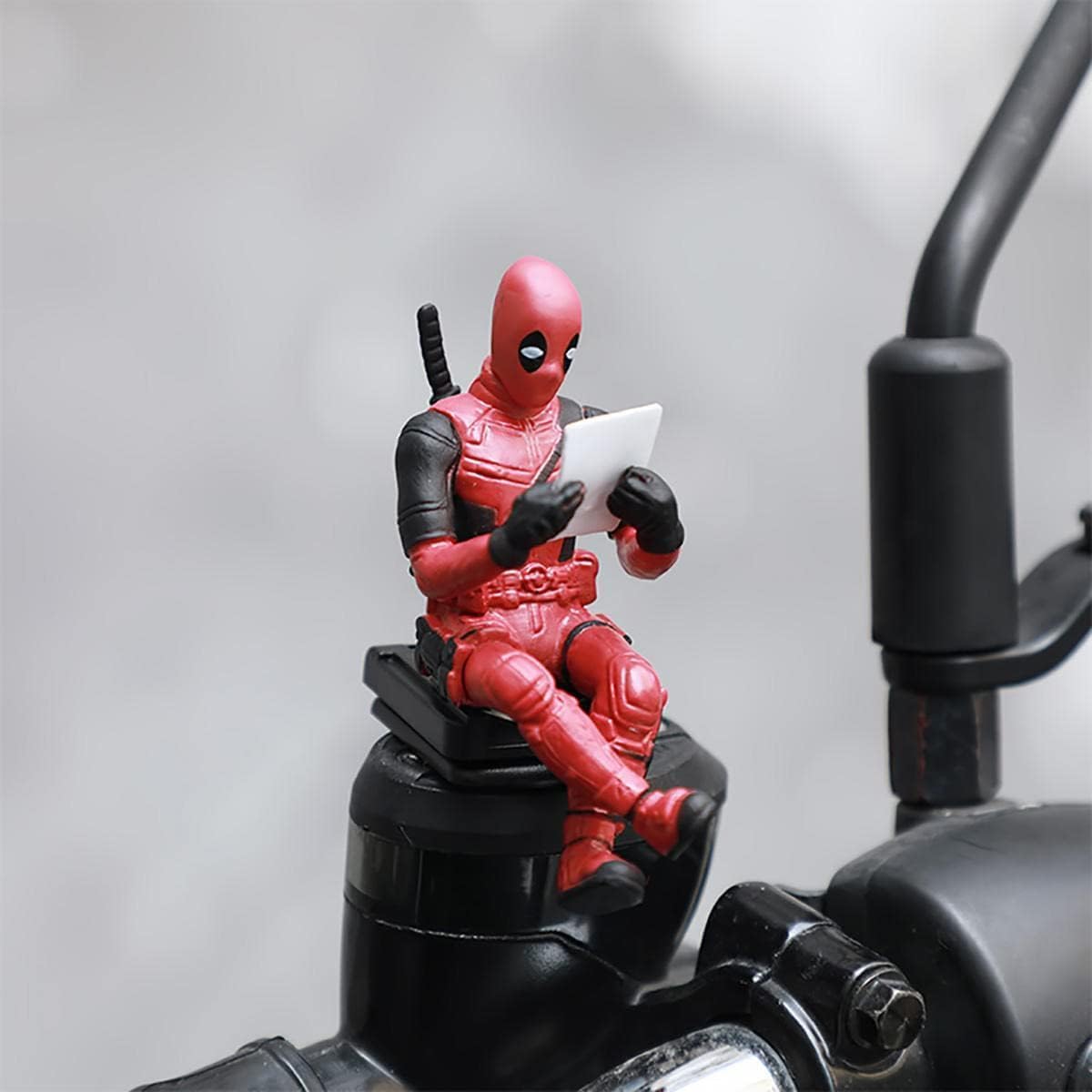 Redvant PVC Action Figure Set of 3 – Desk Display for Office & Car Dashboard Decoration – Red Suit Edition Premium Detailing | car Accessories 2026