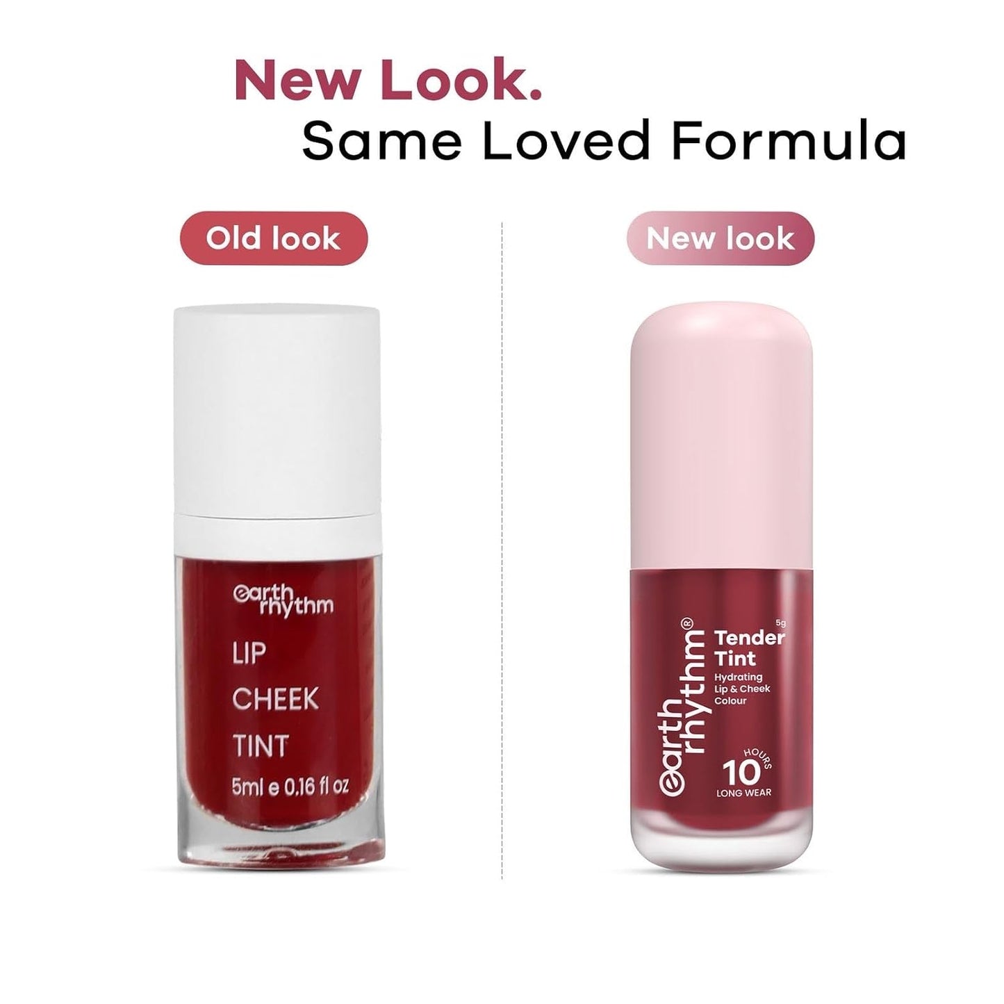 Earth Rhythm Lip & Cheek Tint – 10 Hour Wear, 100% Plant-Based Pigments, No Silicones, No Mineral Oil - Brandy