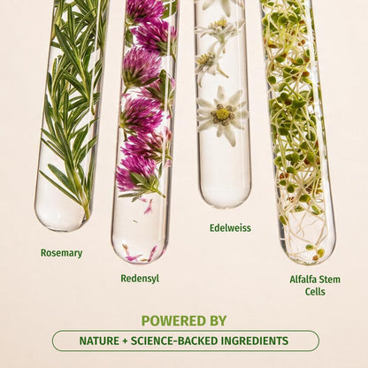 Vilvah Hair Growth Serum | Redensyl & Rosemary Serum for Hair Fall Control & Improved Hair Density | Supports Healthier Hair Growth & Stronger Hair | Nourishes Scalp & Balances Scalp Ecosystem | 30 ml