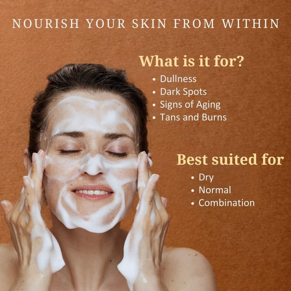 Svarasya Kanti Natural Facewash for Soft, Soothing and Nourishing skin| Suitable for all skin types|100ml