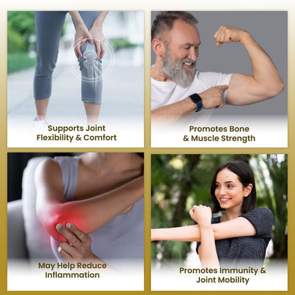 ZEROHARM Holo Arthritis - Enriched with Vitamin D3 & Vitamin K2-7 - Best Knee & Joint Support for Unisex - Supplements for Knee,Joints & Neck Pain Relief - 100% Absorbed By Body (60 Tablets),350 grams