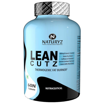 Naturyz Lean Cutz supplement bottle on a white background
