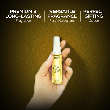 RENEE Citrus Blast Eau De Parfum, Premium Long-Lasting Fragrance with Notes of Bergamot, Lemon, Rose, Jasmine & Musk, Scent EDP for Every Occasion, Gifting, Ideal Luxury Perfume for Women, 8 Ml