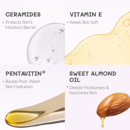 AreoVeda Ceramide Baby Bathing Bar - 100g | Enriched with Ceramide NP for Newborns | Paediatrician-Approved | Dermat-Tested | Protects Skin Barrier | 24 Hrs Post-Wash Hydration | EWG Verified | Soap-Free, No Artificial Fragrance, Parabens or SLS
