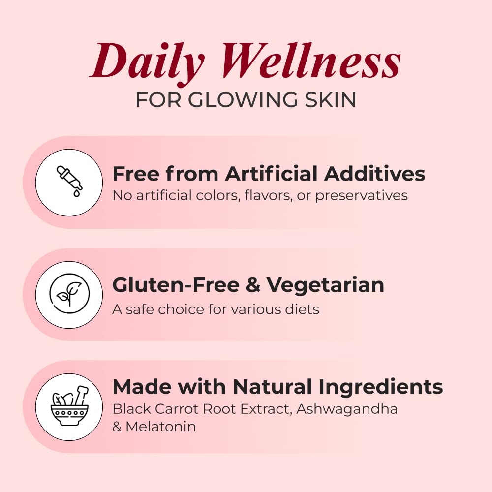 Nutrela Ashwagandha & Melatonin Sleep Gummies for Men & Women | 30 Strawberry-Flavored Gummies | Supports Restful Sleep & Stress Relief