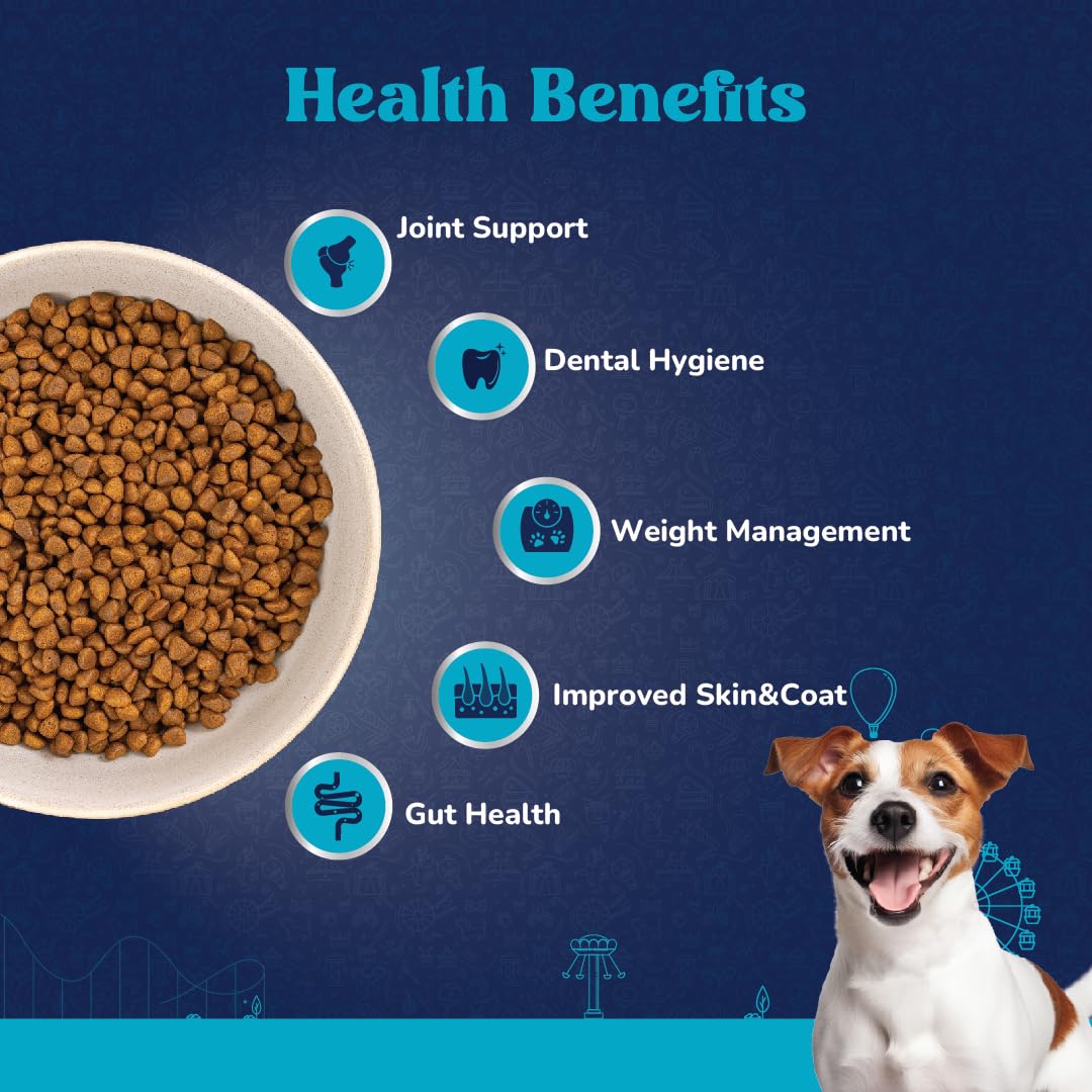 Carniwel Fresh Chicken Adult Dry Dog Food 1kg | Premium Nutrition | Natural Ingredients for Optimal Skin & Coat Health | Highly Palatable | Supports Joint Health