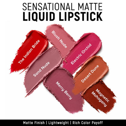 Daily Life Forever52 Sensational Lip | Matte Liquid Lipstick -Maple Brown-017