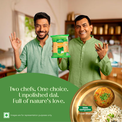 Tata Sampann Unpolished Masoor Dal (Split), 1kg
