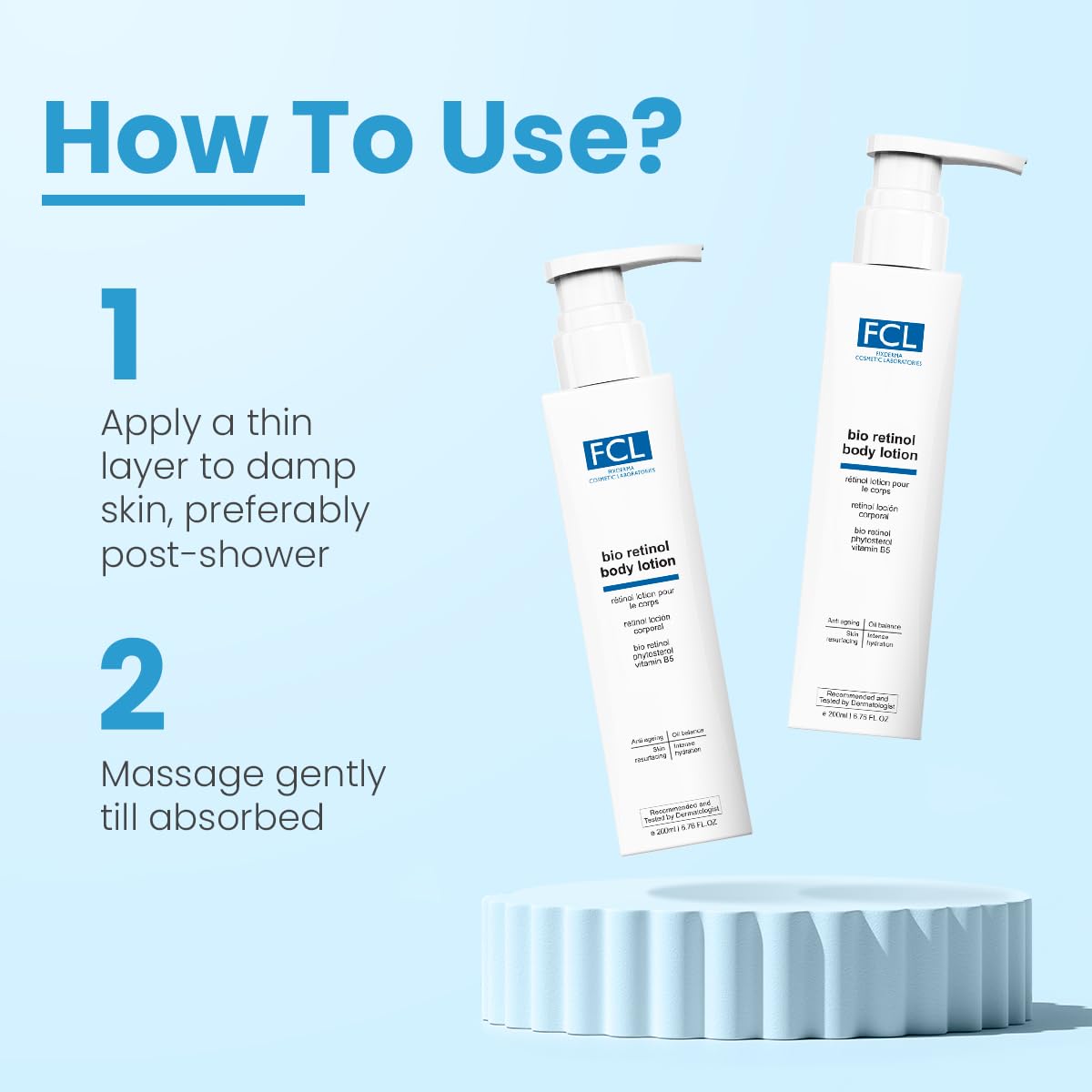 FCL Pre+Probiotic Body Lotion,W/Probiotic, Restores The Skin Barrier, Suitable For Eczema & Itch-Prone Skin, 200ml