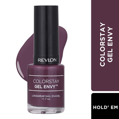 Revlon Colorstay Gel Envy Long Wear Nail Enamel, Hold Em (11.7ml)