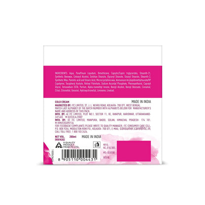 Charmis Deep Nourishing Cold Cream with Vitamin A, C, E, 200ml, for Glowing and Moisturized Skin, for All Skin Types