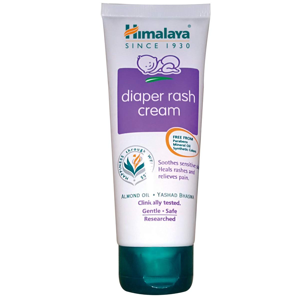 Himalaya Germ Free Baby Laundry Wash 1 L Pouch, White, (7004801) & Himalaya Diaper Rash Cream,100gm