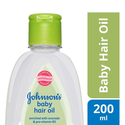 Johnson's Baby Hair Oil with Avocado, 200ml