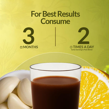 Krishna’s Blockshunya Juice - 1000 ml | Ayurvedic Herbal Support for Healthy Cholesterol Levels | Heart Wellness Formula