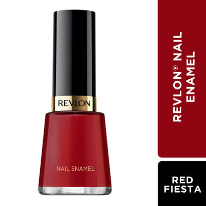 REVLON Nail Enamel Matte Finish, Red Fiesta, 8Ml