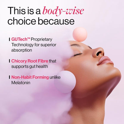 Be Bodywise 5 in 1 Magnesium Gummies For Improved Sleep | 30 Days Pack | 375mg Magnesium Salts Complex | Higher Absorption Relieves Stress, Supports Muscle Recovery & Bone Health | Non Habit Forming